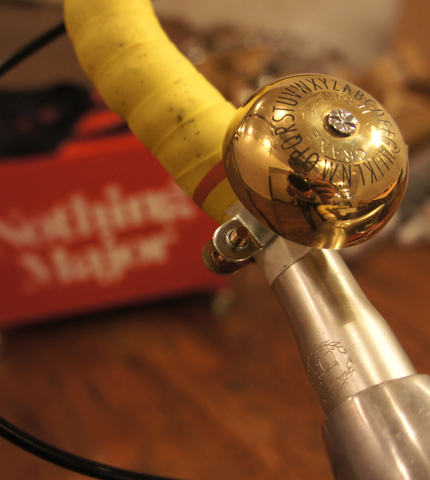 Brass bike bell